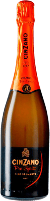 10,95 € Бесплатная доставка | Белое игристое Cinzano Pro-Spritz сухой D.O.C. Italy