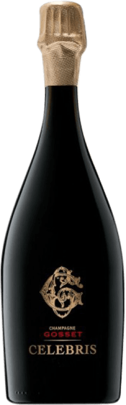 217,95 € Бесплатная доставка | Белое игристое Gosset Celebris брют Гранд Резерв A.O.C. Champagne