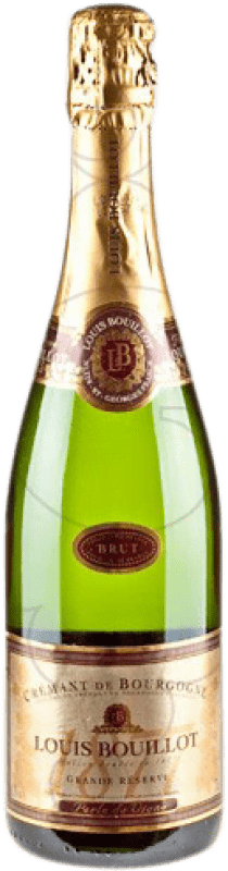 Envoi gratuit | Blanc mousseux Louis Bouillot. Crémant de Borg Brut Jeune A.O.C. France France 75 cl