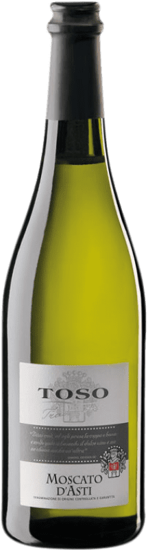 Бесплатная доставка | Белое игристое Toso D.O.C.G. Moscato d'Asti Италия Muscat 75 cl