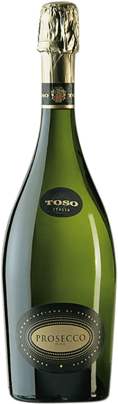 7,95 € | Белое игристое Toso Millesimato сухой D.O.C. Prosecco Италия Glera 75 cl