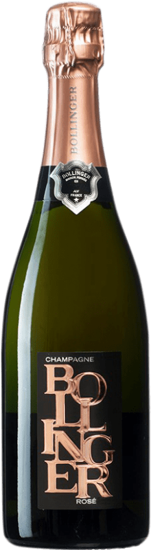 免费送货 | 玫瑰气泡酒 Bollinger Rosé Millésimé 香槟 大储备 A.O.C. Champagne 法国 75 cl