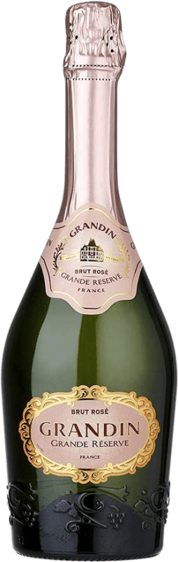 19,95 € | 玫瑰气泡酒 Henri Grandin Rosé 香槟 大储备 A.O.C. France 法国 75 cl