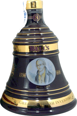 Blended Whisky Bell's James Watt Spezial, Extra, Decanter — Dekanter Reserve — Gereift 8 Jahre 70 cl
