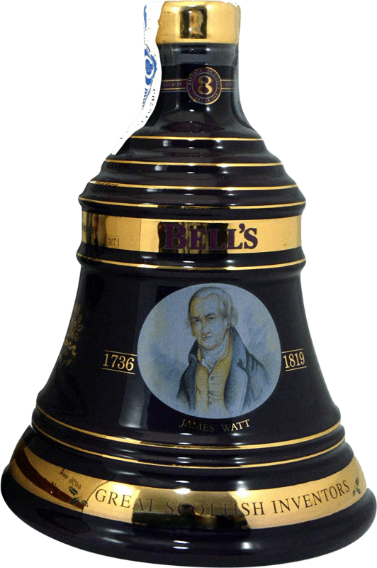 Kostenloser Versand | Whiskey Blended Bell's Extra Special Decanter James Watt Reserve Großbritannien 8 Jahre 70 cl