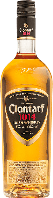 Envoi gratuit | Whisky Blend Clontarf Réserve Irlande 70 cl