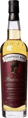 ウイスキーシングルモルト Compass Box. Hedonism 予約 70 cl