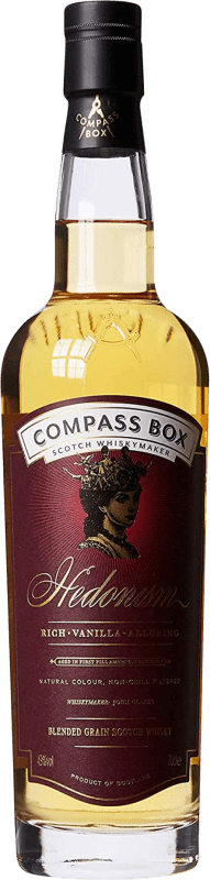 97,95 € | Single Malt Whisky Compass Box. Hedonism Réserve Ecosse Royaume-Uni 70 cl