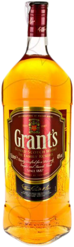 送料無料 | ウイスキーブレンド Grant & Sons Grant's イギリス マグナムボトル 1,5 L