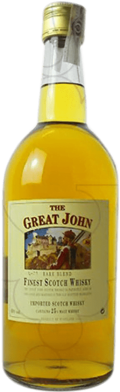 Free Shipping | Whisky Blended Great John United Kingdom Special Bottle 2 L