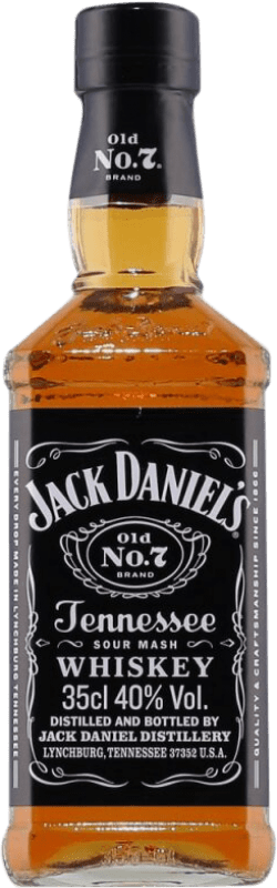 Envío gratis | Whisky Bourbon Jack Daniel's Old Nº 7 Estados Unidos Botellín Tercio 35 cl