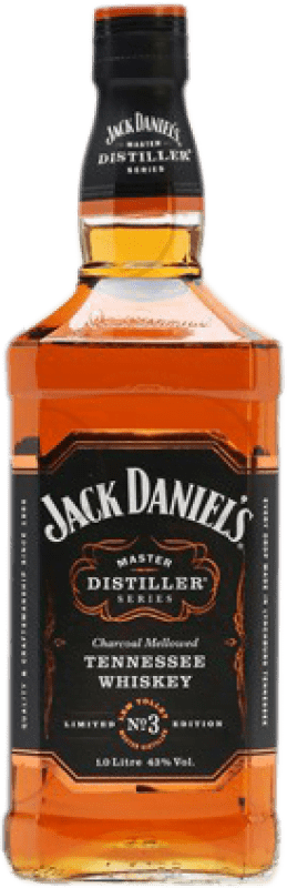 42,95 € | 波本威士忌 Jack Daniel's Master Distiller Nº 3 美国 1 L