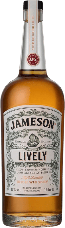 Free Shipping | Blended Whisky Jameson Lively Reserve — Aged Ireland 1 L