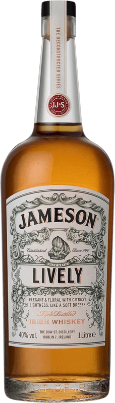 Free Shipping | Whisky Blended Jameson Lively Reserve Ireland 1 L