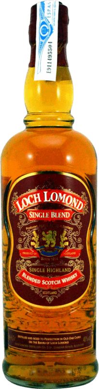 12,95 € Free Shipping | Whisky Blended Loch Lomond Single Blend Red United Kingdom Bottle 70 cl