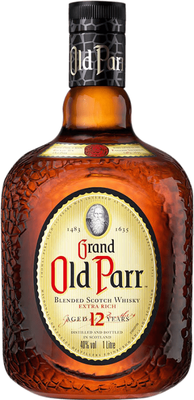 41,95 € | Blended Whisky Macdonald Greenlees Grand Old Parr Réserve Royaume-Uni 12 Ans 1 L