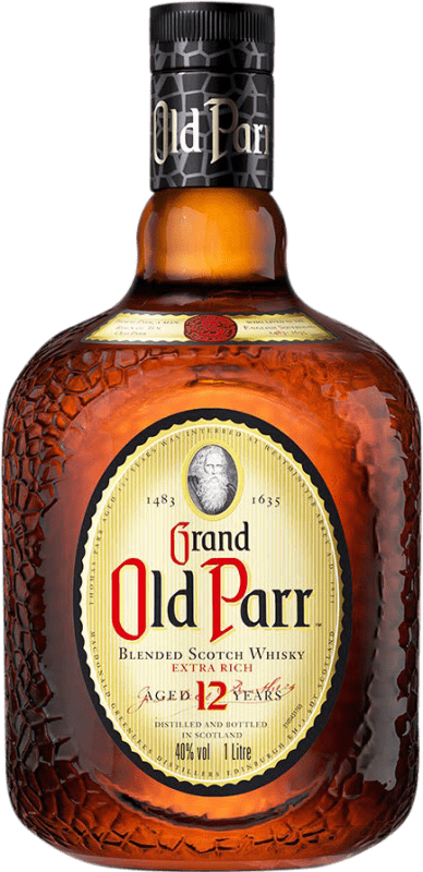 Kostenloser Versand | Whiskey Blended Macdonald Greenlees Grand Old Parr Reserve Großbritannien 12 Jahre 1 L