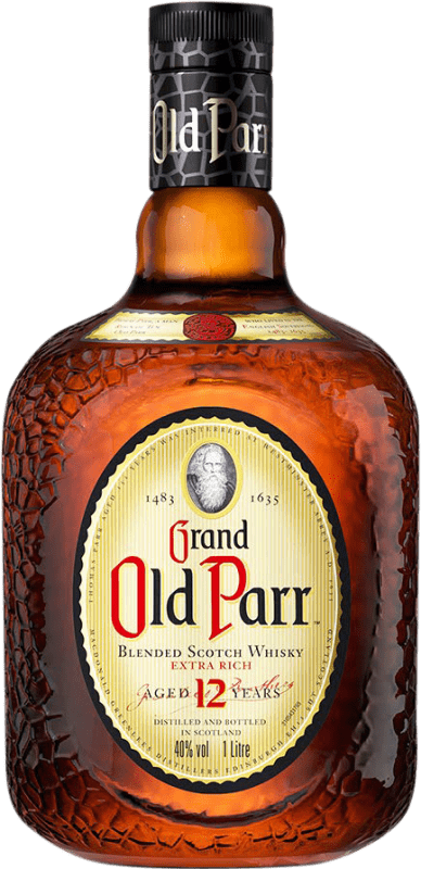 Envoi gratuit | Whisky Blend Macdonald Greenlees Grand Old Parr Réserve Royaume-Uni 12 Ans 1 L