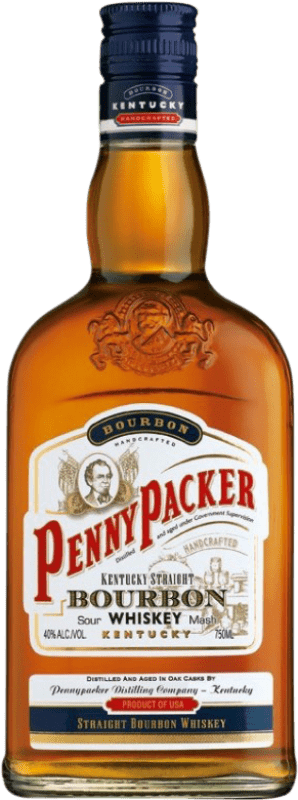 13,95 € Free Shipping | Bourbon Penny Packer United States Bottle 70 cl