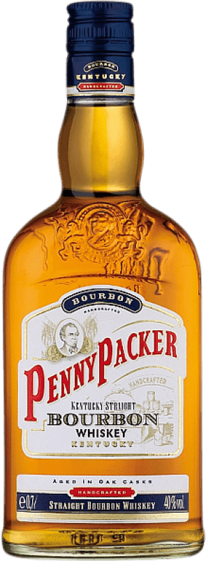 Envoi gratuit | Whisky Bourbon Penny Packer États Unis 70 cl