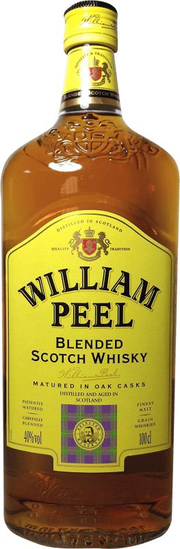 Envío gratis | Whisky Blended William Peel Escocia Reino Unido 1 L