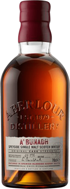 66,95 € | Single Malt Whisky Aberlour A'Bunadh Royaume-Uni 70 cl