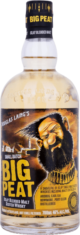 Envío gratis | Whisky Single Malt Douglas Laing's Big Peat Reino Unido 70 cl