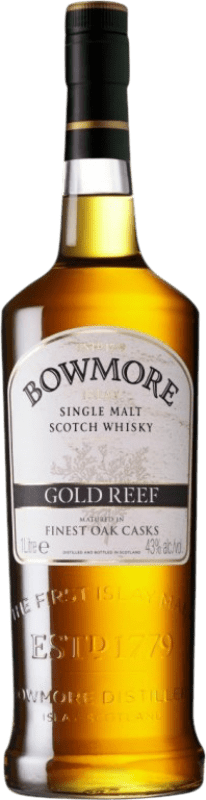 Free Shipping | Whisky Single Malt Morrison's Bowmore Gold Reef United Kingdom 1 L