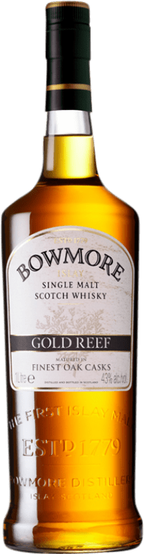 免费送货 | 威士忌单一麦芽威士忌 Morrison's Bowmore Gold Reef 英国 1 L