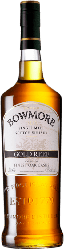 Free Shipping | Single Malt Whisky Morrison's Bowmore Gold Reef United Kingdom 1 L