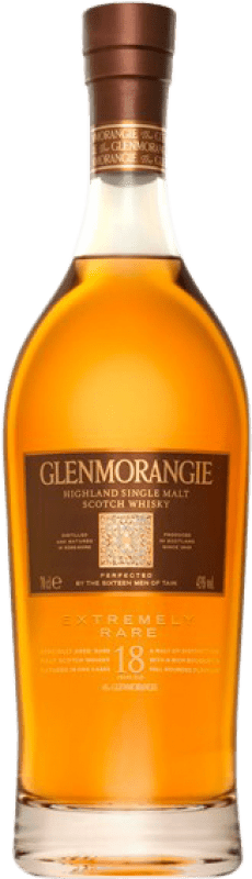 免费送货 | 威士忌单一麦芽威士忌 Glenmorangie 英国 18 岁 70 cl