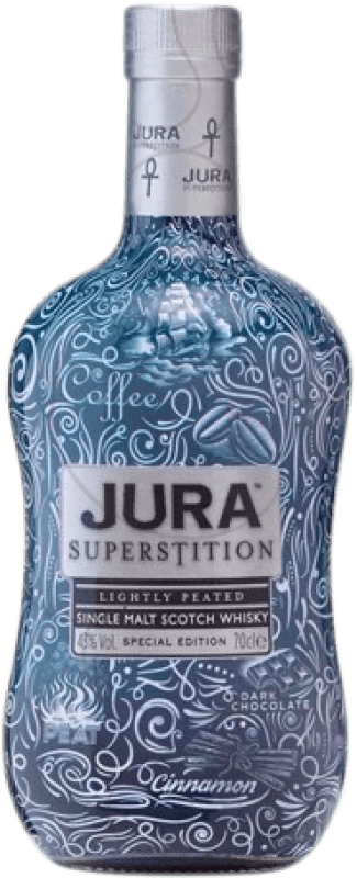 Envoi gratuit | Single Malt Whisky Isle of Jura Superstition Tattoo Royaume-Uni 70 cl
