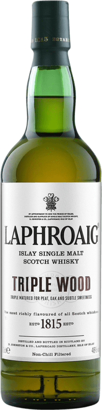 47,95 € | Односолодовый виски Suntory Laphroaig Triple Cask — Тройная бочка Объединенное Королевство 70 cl