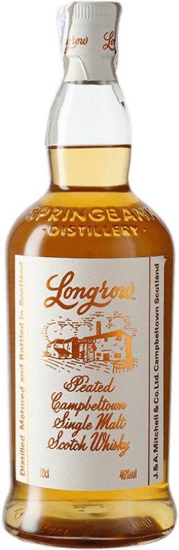 Envoi gratuit | Single Malt Whisky Longrow Peated Royaume-Uni 70 cl