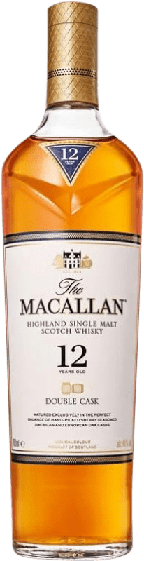 送料無料 | ウイスキーシングルモルト Macallan Double Cask イギリス 12 年 70 cl