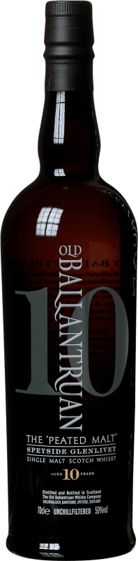 Kostenloser Versand | Whiskey Single Malt Old Ballantruan Großbritannien 10 Jahre 70 cl