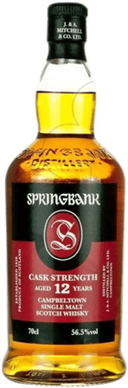 Envío gratis | Whisky Single Malt Springbank Cask Strength Reino Unido 12 Años 70 cl