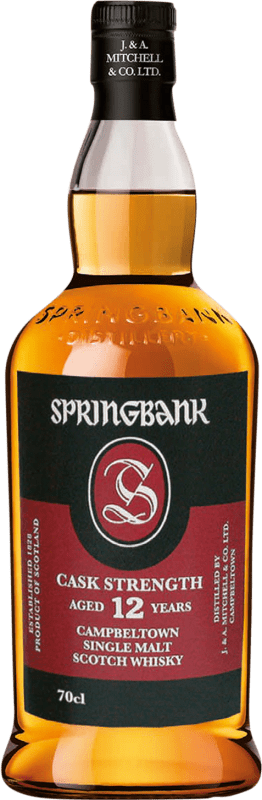 48,95 € Бесплатная доставка | Односолодовый виски Springbank Cask Strength — Бочковая крепость 12 Лет