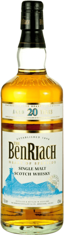 Envoi gratuit | Whisky Single Malt The Benriach Royaume-Uni 20 Ans 70 cl