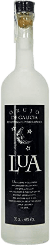 26,95 € Envio grátis | Aguardente Orujo Lua. Branca