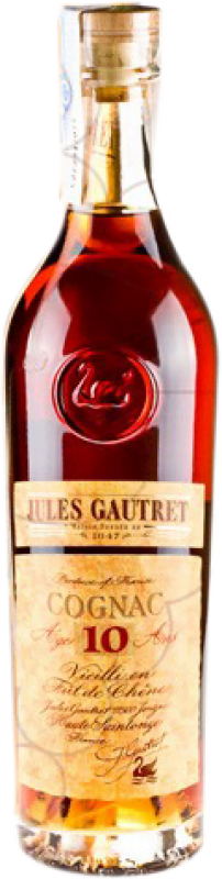 Free Shipping | Cognac Jules Gautret France 10 Years 70 cl