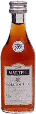 14,95 € Envio grátis | Cognac Conhaque Martell Cordon Bleu Garrafa Miniatura 5 cl