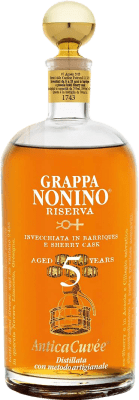 Aguardente Grappa Nonino Reserva 5 Anos 75 cl