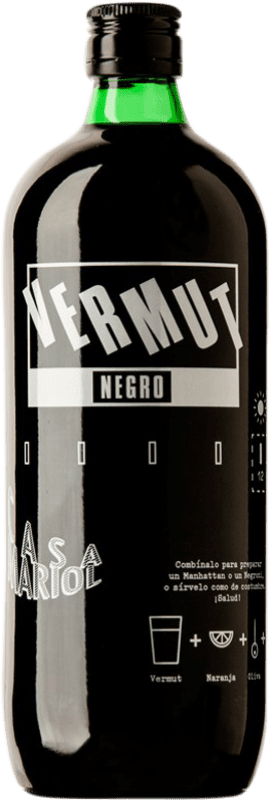 Envío gratis | Vermut Casa Mariol. Negre España 1 L