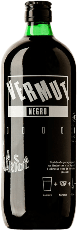 11,95 € | Vermouth Casa Mariol Tinto — Red, Negro — Black Spain 1 L