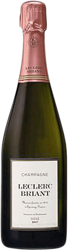 Envio grátis | Espumante rosé Leclerc Briant Rosé Organic Brut A.O.C. Champagne Champagne França Pinot Preto, Chardonnay 75 cl