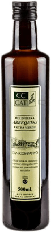 Envio grátis | Azeite de Oliva Can Companyó AOVE Virgem Extra Espanha Garrafa Medium 50 cl