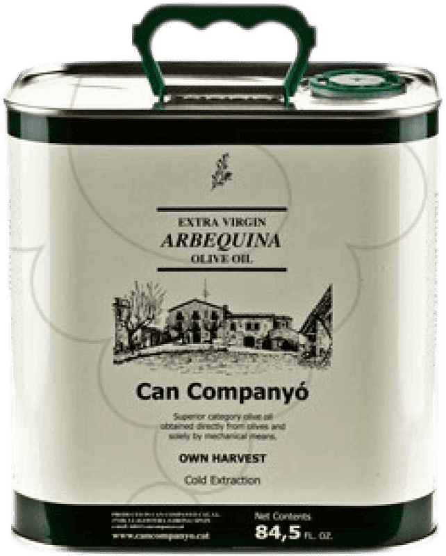Free Shipping | Olive Oil Can Companyó EVOO Extra Virgin Spain Special Can 2,5 L