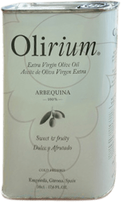 オリーブオイル Olirium Arbequina 大きな缶 50 cl