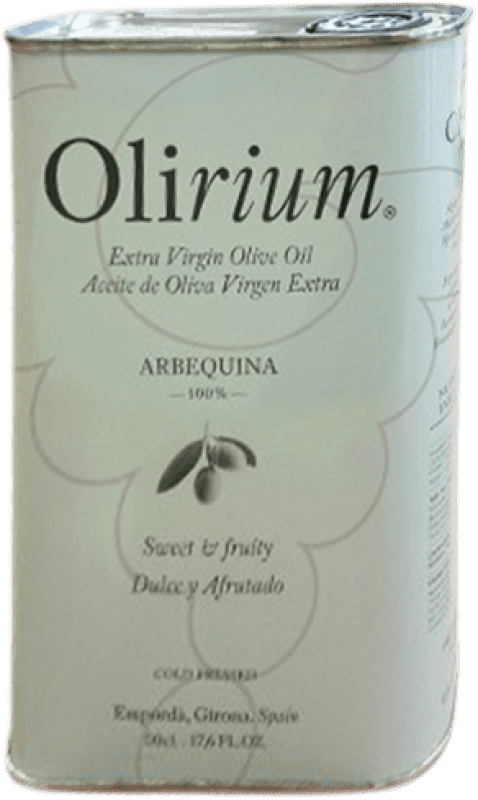 Envio grátis | Azeite de Oliva Olirium Espanha Arbequina Lata Especial 50 cl